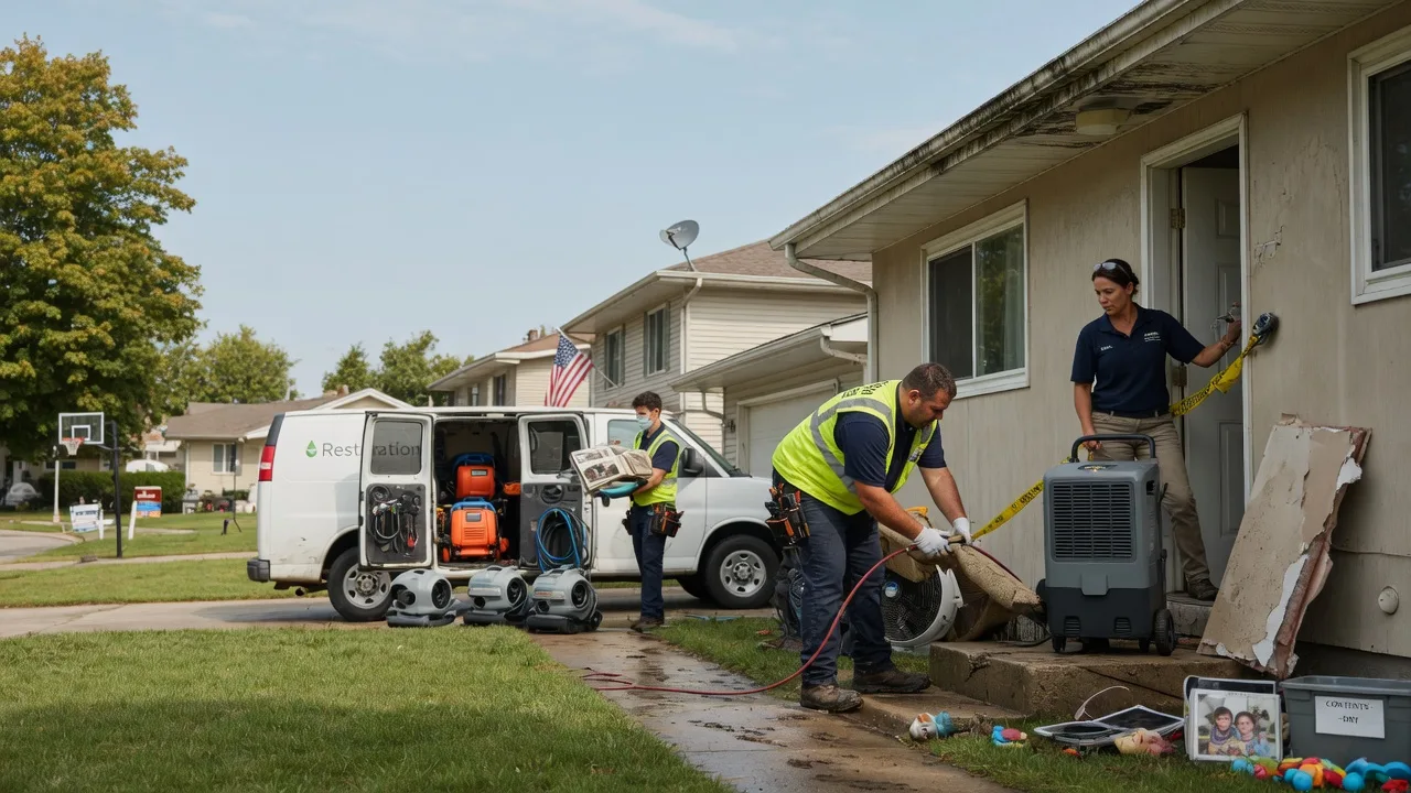 Water Damage Restoration in Huntington, VT near me